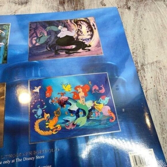 VTG Disney The Little Mermaid lithograph - Picture 4 of 6